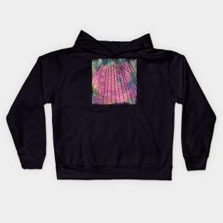 Anime buildings Kids Hoodie